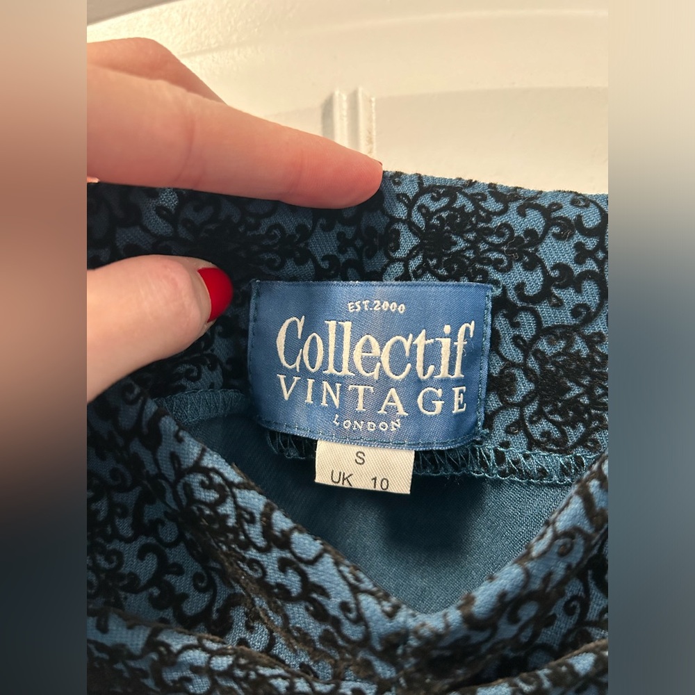 ModCloth Velvet Design Classy Top - Picture 9 of 9